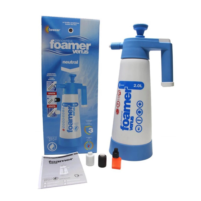 Spumator pentru substanțe neutre Venus Super 360 Pro+ Foamer, capacitate 2 ltr - WTV.1184 - Kwazar