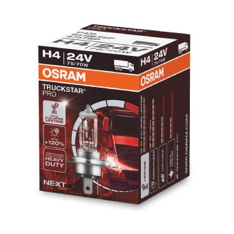 Bec camion 24v h4 70/75 w truckstar pro +120% nextgen osram