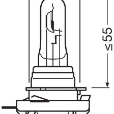 Bec 12v h15 15/55 w original osram