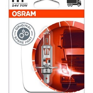 Bec camion 24v h1 70 w original blister 1 osram