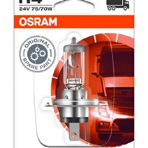 Bec camion 24v h4 75/70 w original blister 1 osram