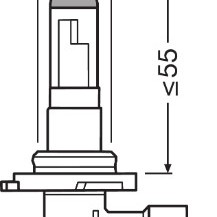 Bec 12v h10 42 w original osram