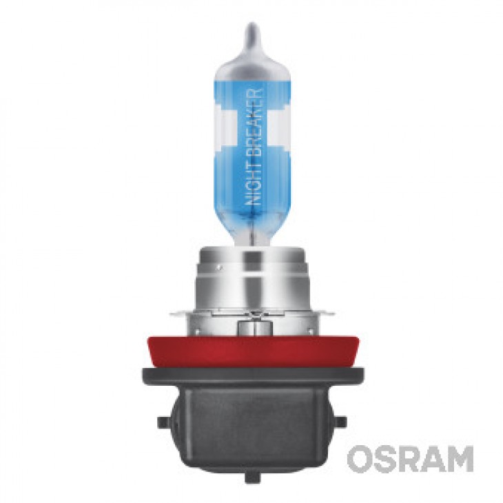 Set 2 becuri 12v h11 55 w night breaker laser nextgen +150% osram - 05123 - ams-OSRAM
