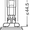 Bec 12v h27/1 27 w original osram