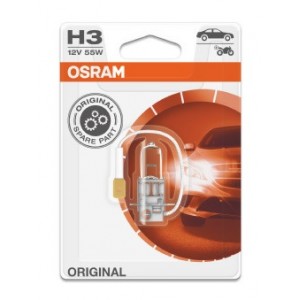 Bec 12v h3 55 w original blister 1 buc osram