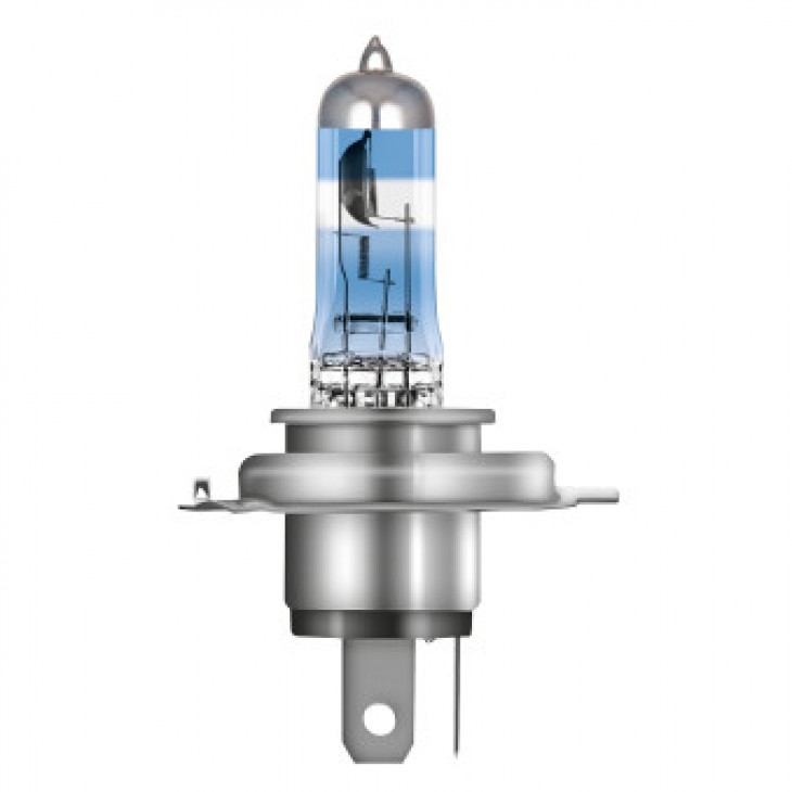 Set 2 becuri 12v h4 60/55 w night breaker +200% osram - 64193NB200-HCB - ams-OSRAM