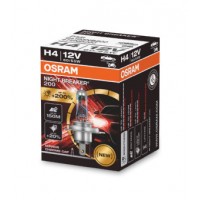 Bec 12v h4 60/55 w night breaker +200% osram