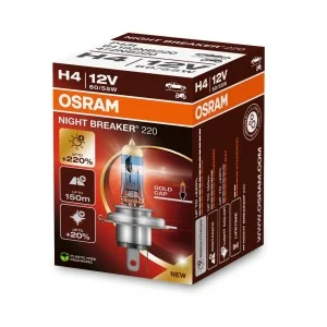 Bec 12v h4 60/55 w night breaker +220% osram