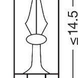 Bec 12v w2w original set 10 buc osram