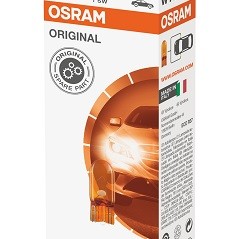 Bec 12v wy5w original set 10 buc osram