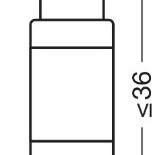 Bec auxiliar cu led 12v (c5w 36mm) white 6000k bli 1 buc osram