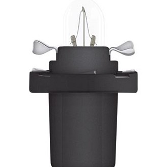 Bec bord b8.5d soclu negru 12v 1.2w set 10 buc osram