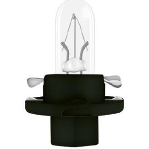 Bec bord bx8.4d soclu negru 12v 1.2w set 10 buc osram