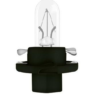 Bec bord bx8.4d soclu negru 12v 1.2w set 10 buc osram