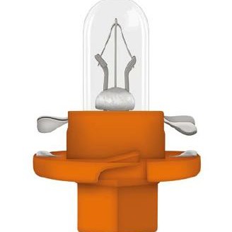 Bec bord bx8.4d soclu portocaliu 12v 1.1w set 10 buc osram - 35537 - ams-OSRAM