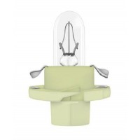 Bec bord bx8.4d soclu verde deschis 12v 2w set 10 buc osram