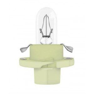 Bec bord bx8.4d soclu verde deschis 12v 2w set 10 buc osram