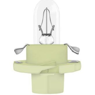 Bec bord bx8.4d soclu verde deschis 12v 2w set 10 buc osram