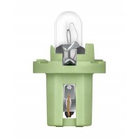 Bec bord bx8.5d soclu verde deschis 12v 2w set 10 buc osram