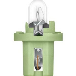 Bec bord bx8.5d soclu verde deschis 12v 2w set 10 buc osram