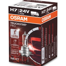 Bec camion 24v h7 70 w truckstar pro +120% nextgen osram