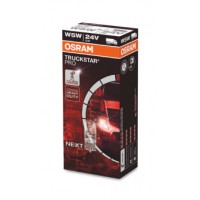 Bec camion 24v w5w truckstar pro +100% set 10 buc osram
