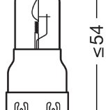 Bec moto 12v s2 35/35 w original osram