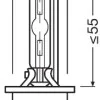 Bec xenon 85v d2s 4100 k xenarc original osram