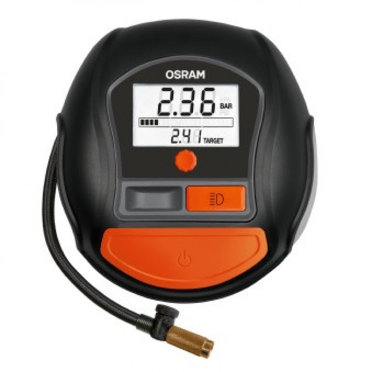 Compresor auto 12v 180 w cu afisaj digital tyreinflate 1000 osram - OTI1000 - ams-OSRAM