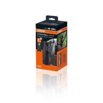 Compresor auto cu acumulator 5200 mah si afisaj digital tyreinflate 2000 osram