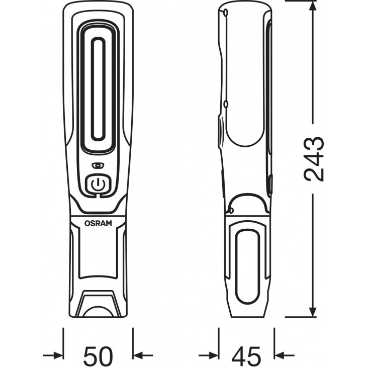 Lampa inspectie osram ledinspect twist250 - LEDIL412 - ams-OSRAM