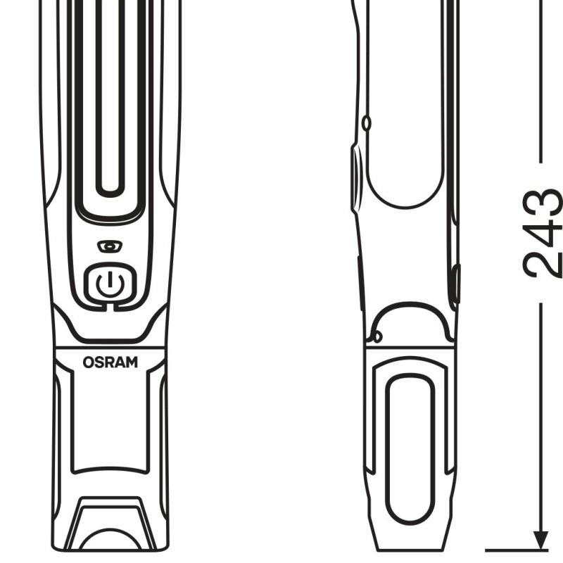 Lampa inspectie osram ledinspect twist250