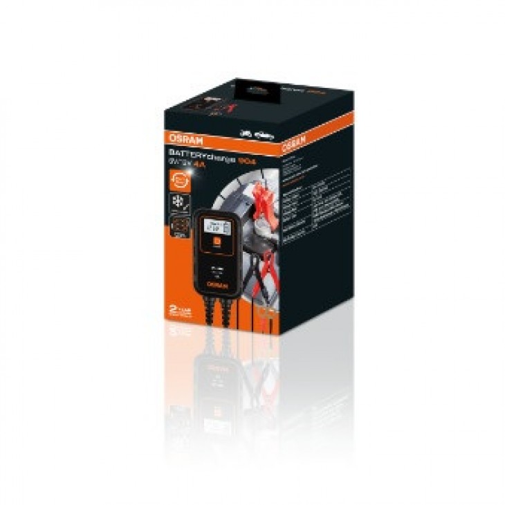 Redresor auto battery charge 904 osram 4a 6v/12v - OEBCS904 - ams-OSRAM
