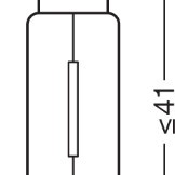 Set 2 becuri 12v c10w original blister osram