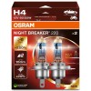 Set 2 becuri 12v h4 60/55 w night breaker +220% osram - 102495 - ams-OSRAM