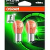 Set 2 becuri 12v py21w ultra life blister osram