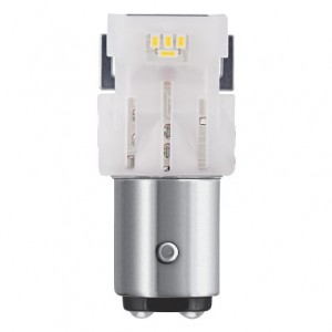 Set 2 becuri auxiliare cu led 12v (p21/5w) white 6000k bli osram
