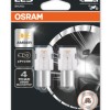 Set 2 becuri auxiliare cu led 12v (py21w) amber bli osram