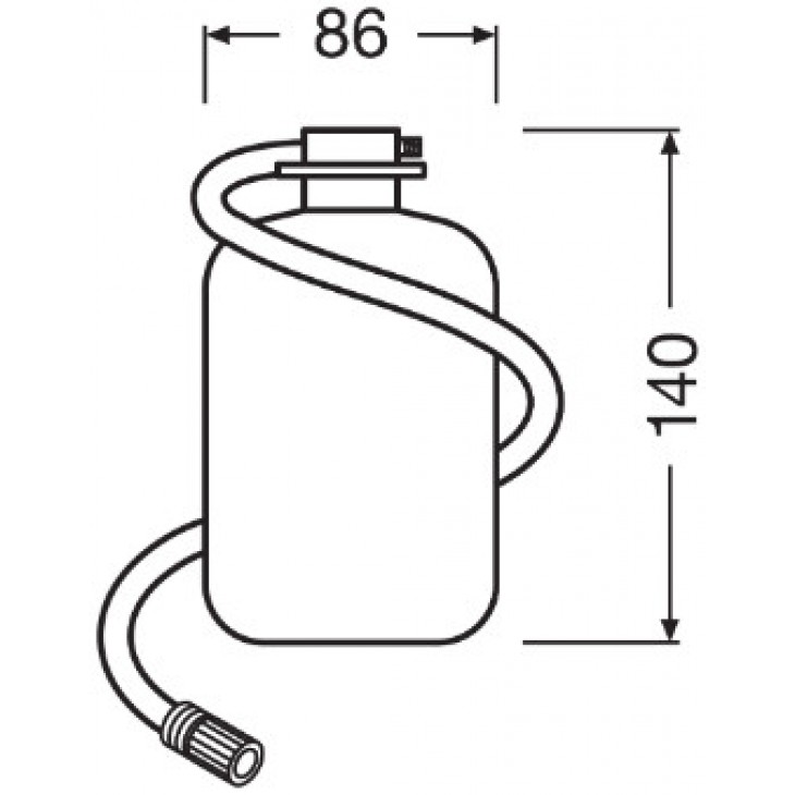 Spray reparatii anvelope tyreseal 450 osram - OTSB450 - ams-OSRAM