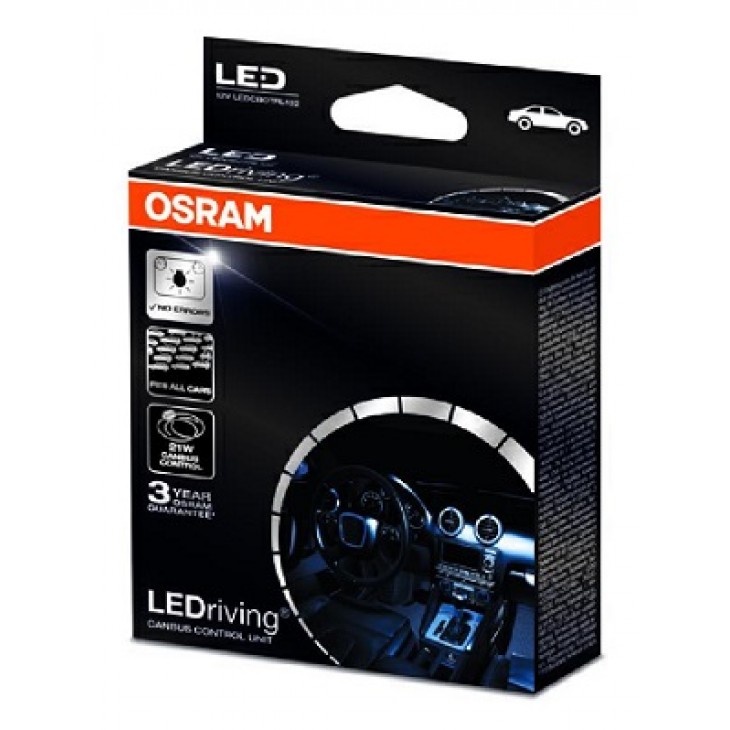 Unitate de control canbus 12v 21w bli 2 buc osram - 08617 - ams-OSRAM