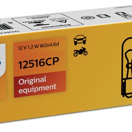 Bec fara soclu w1.2w 12v set 10 buc philips