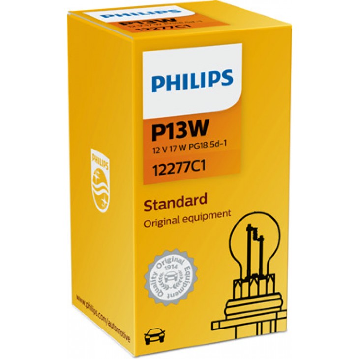 Bec 12v p13w hiper vision philips - 12277C1 - PHILIPS