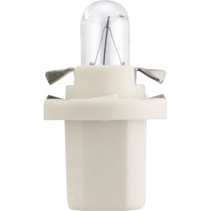Bec bord bax 8.5d soclu alb 12v 1.12w set 10 buc philips - 12638CP - PHILIPS