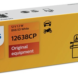 Bec bord bax 8.5d soclu alb 12v 1.12w set 10 buc philips