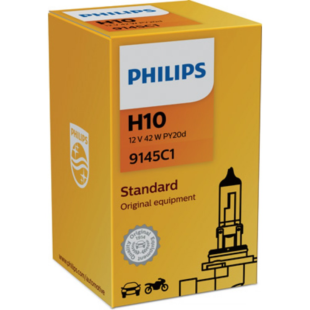 Bec far h10 py20d 45w 12v vision philips - 9145C1 - PHILIPS