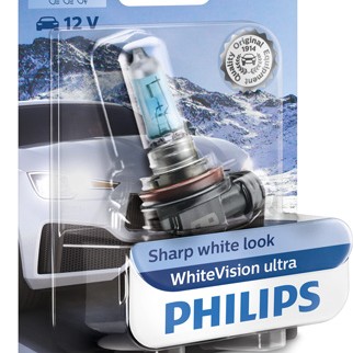 Bec far h11 12v 55w white vision ultra (blister) philips - 02870 - PHILIPS