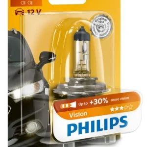 Bec far h4 p43t 60/55w 12v vision (blister) philips