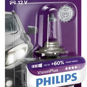 Bec far h7 55w 12v vision plus philips