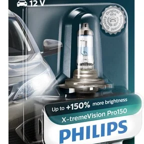 Bec far h7 55w 12v x-treme vision pro150 (blister) philips