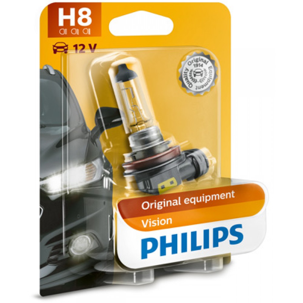 Bec far h8 12v pgj19-1 35w philips - 12360B1 - PHILIPS